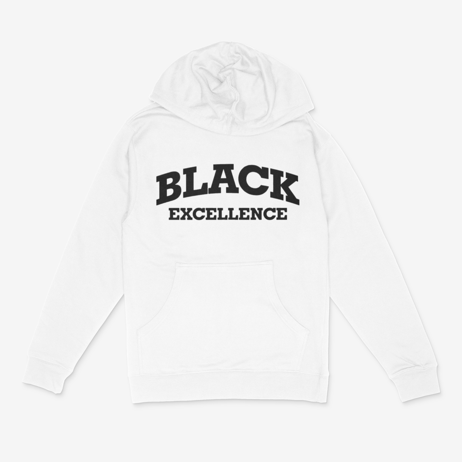 Black Excellence Hoodie Black Too Chic Tees