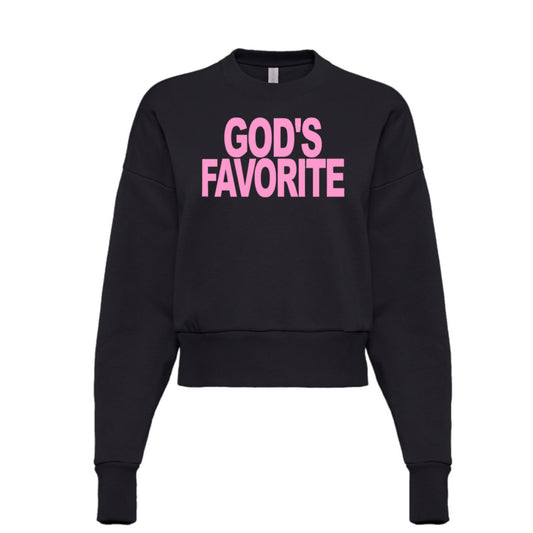 God's Favorite Heavy Weight Crewneck (Pink)