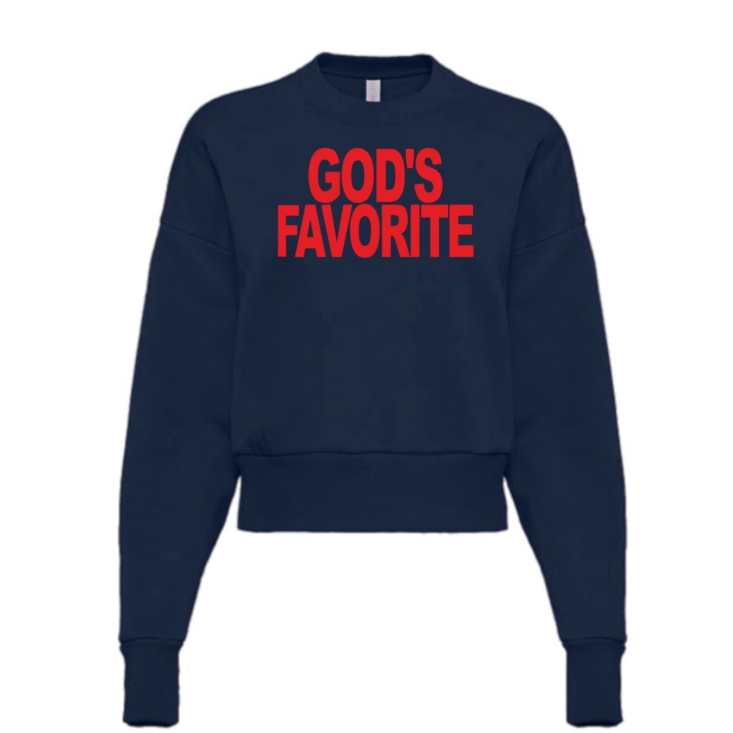 God's Favorite Heavy Weight Crewneck (Red)