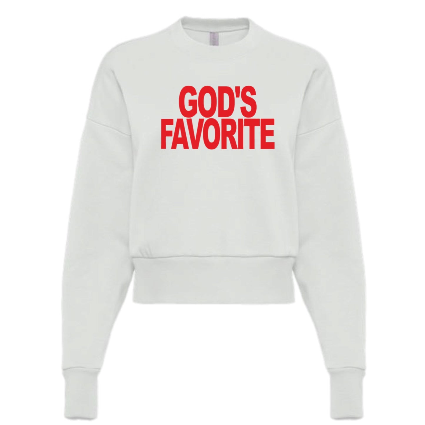 God's Favorite Heavy Weight Crewneck (Red)