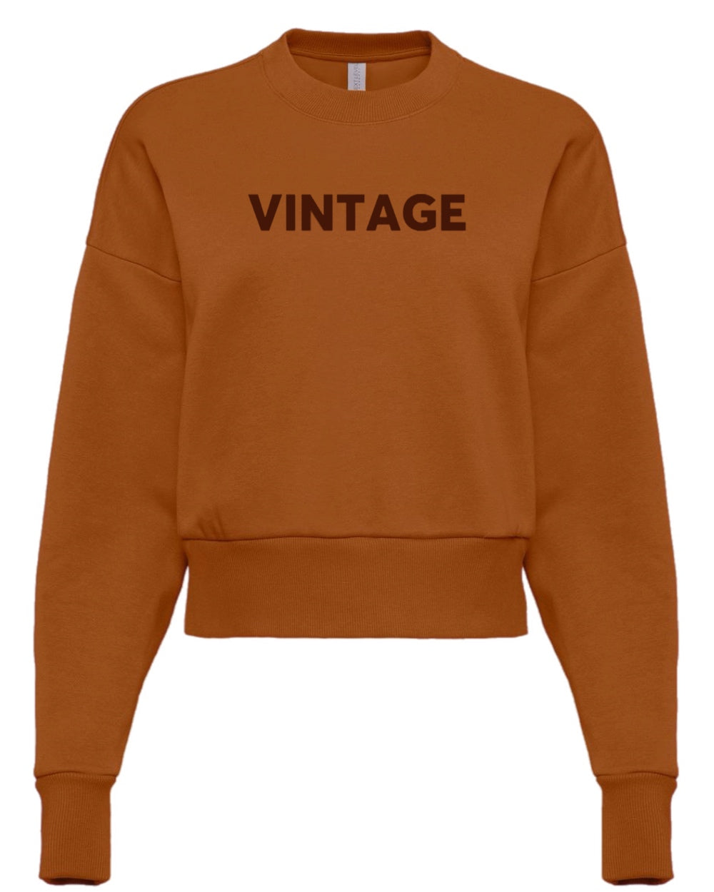 Vintage Heavy Weight Crewneck (Brown)