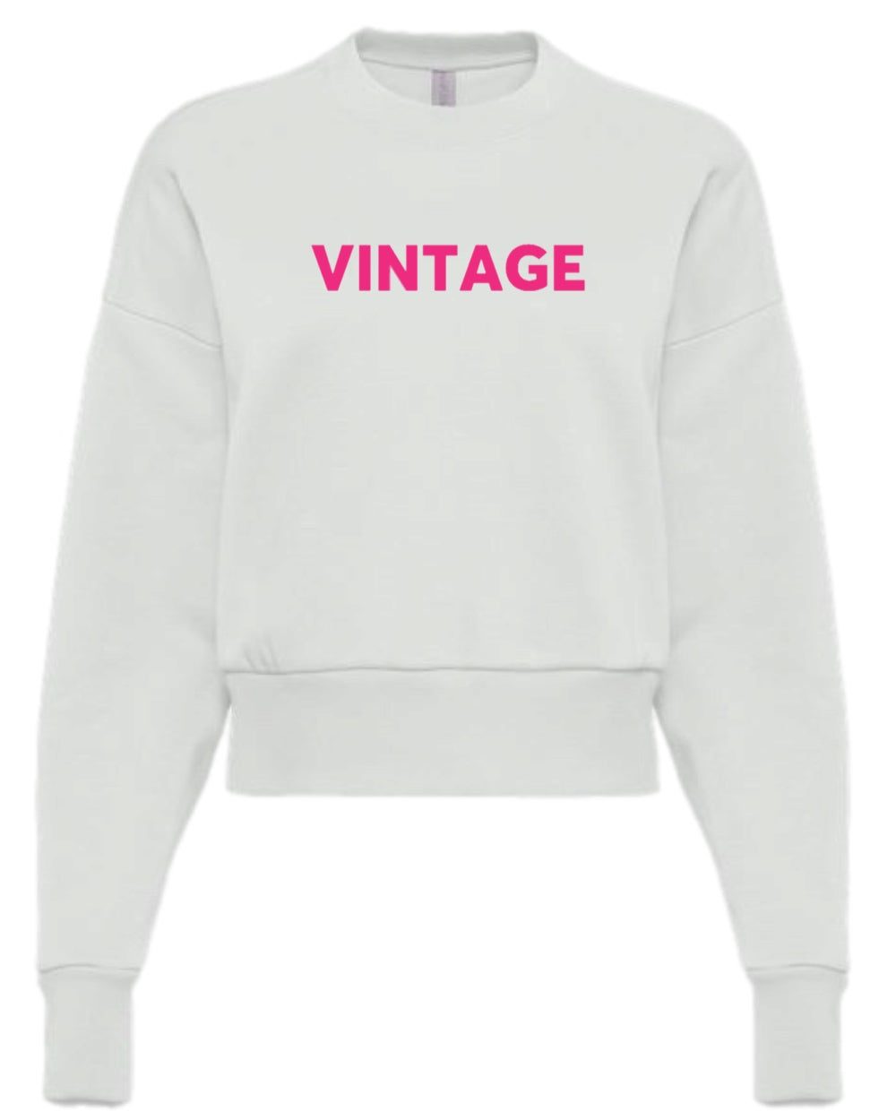 Vintage Heavy Weight Crewneck (Pink)