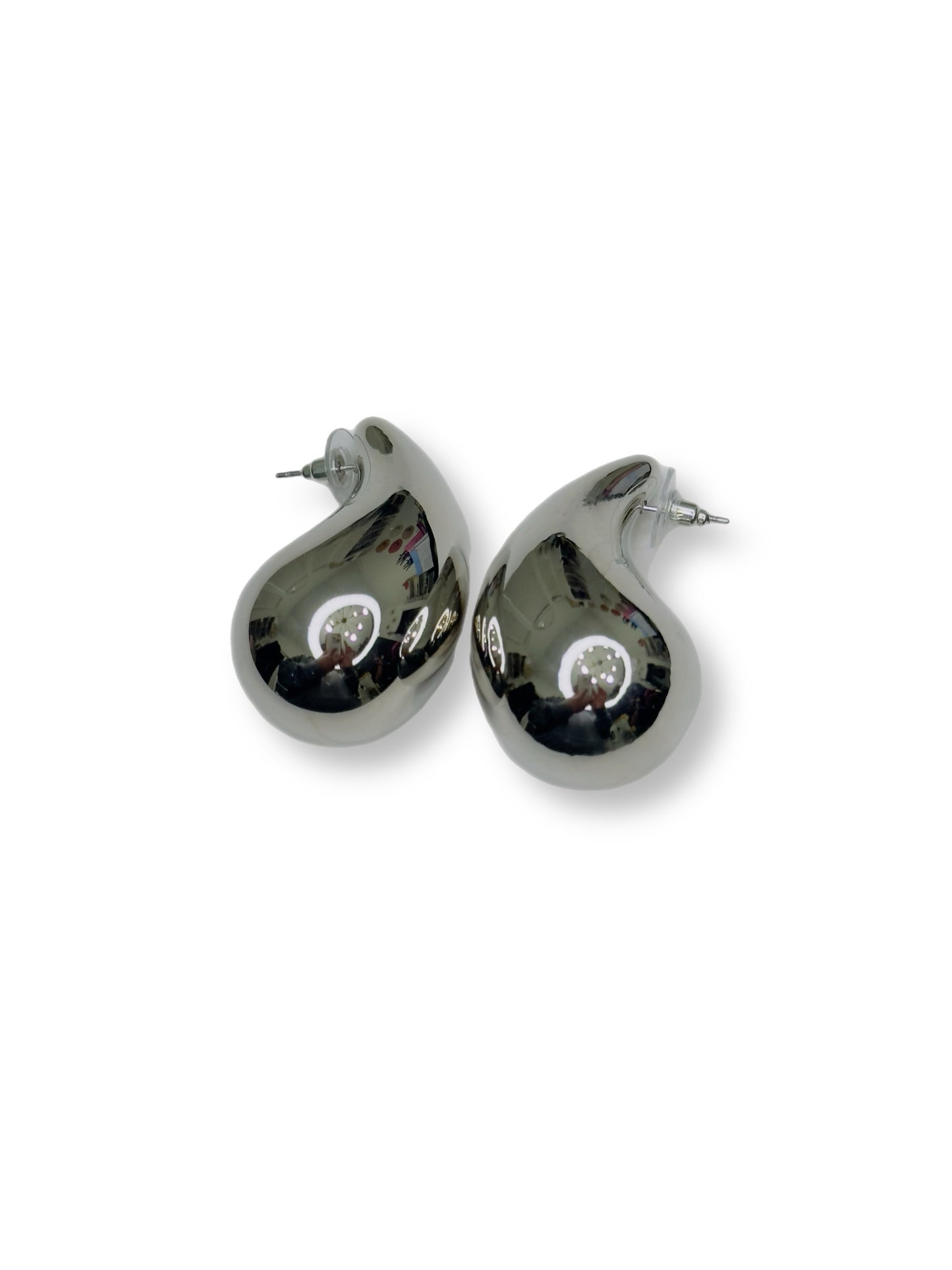 Mirror Me Tear Drop Earrings (Large)