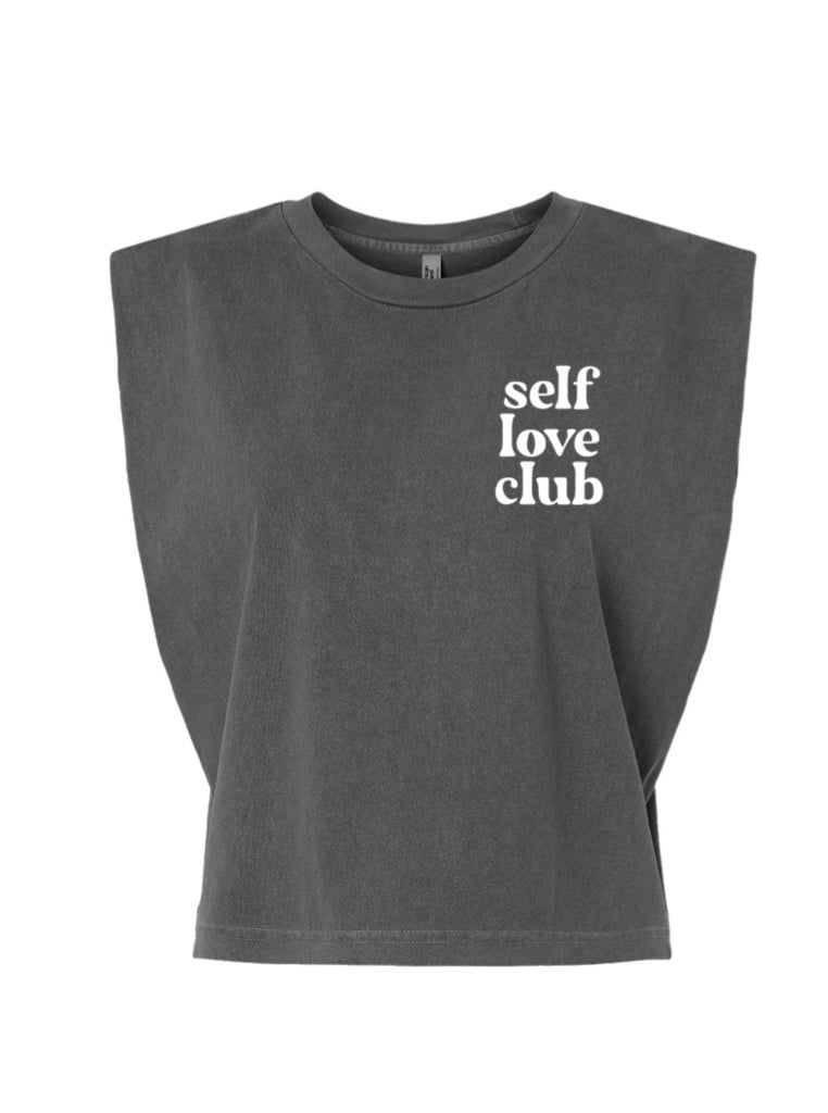 Self Love Club Corner Faded Tee
