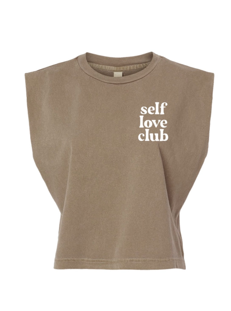 Self Love Club Corner Faded Tee