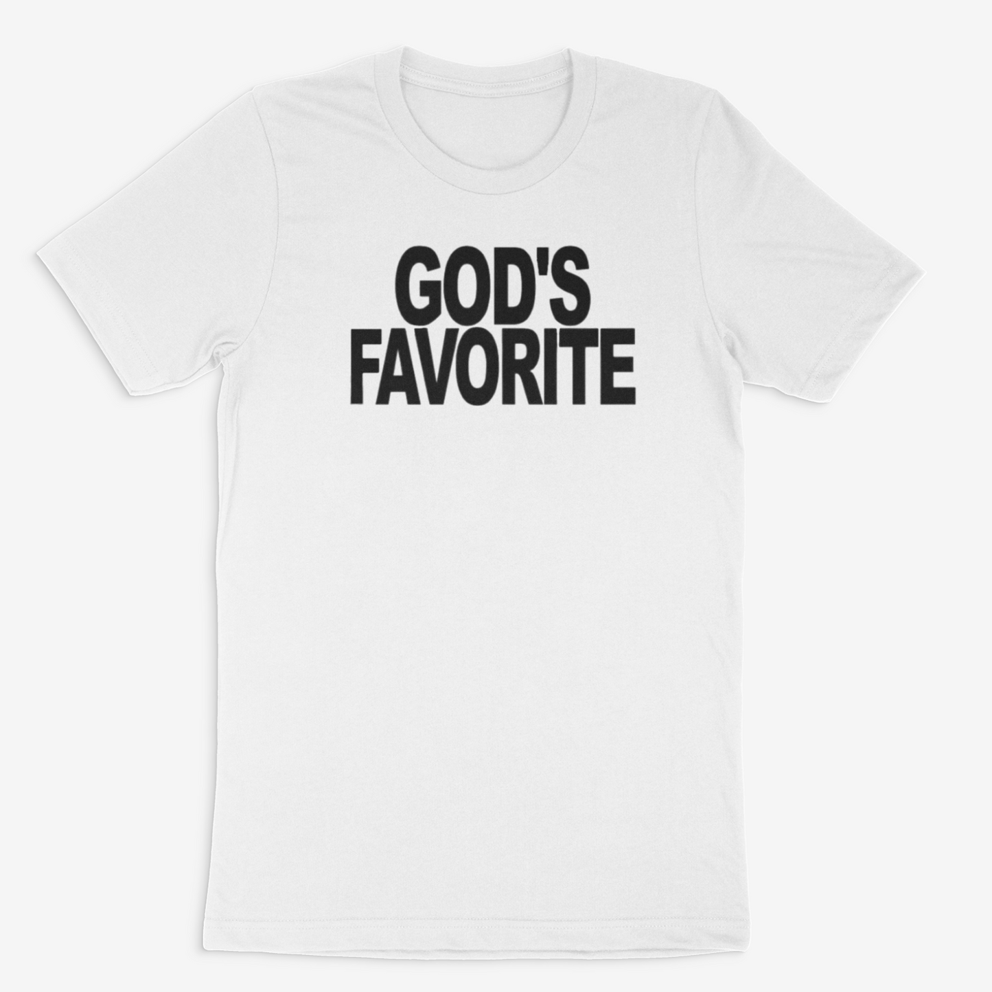 God's Favorite Bold Tee (Black)