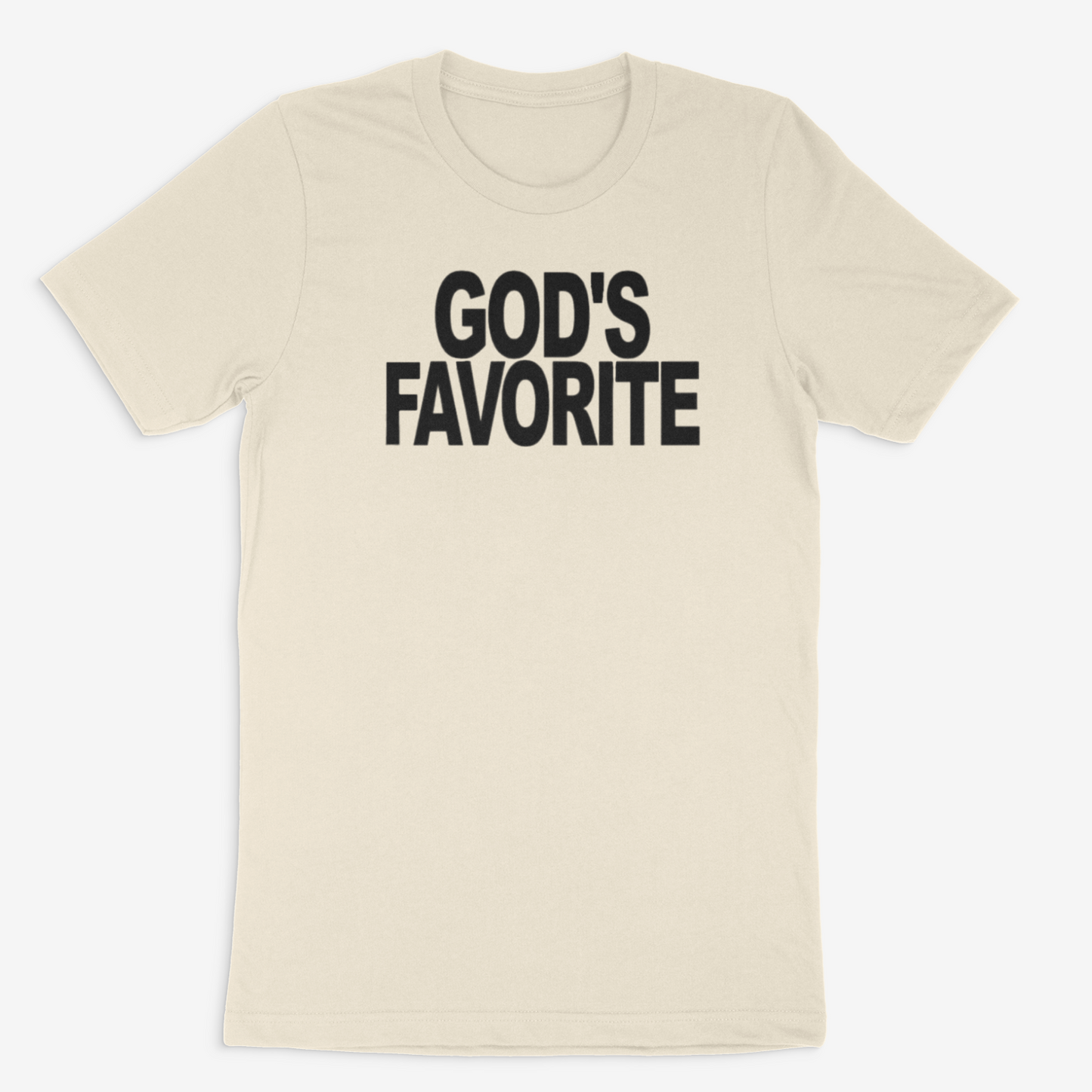 God's Favorite Bold Tee (Black)