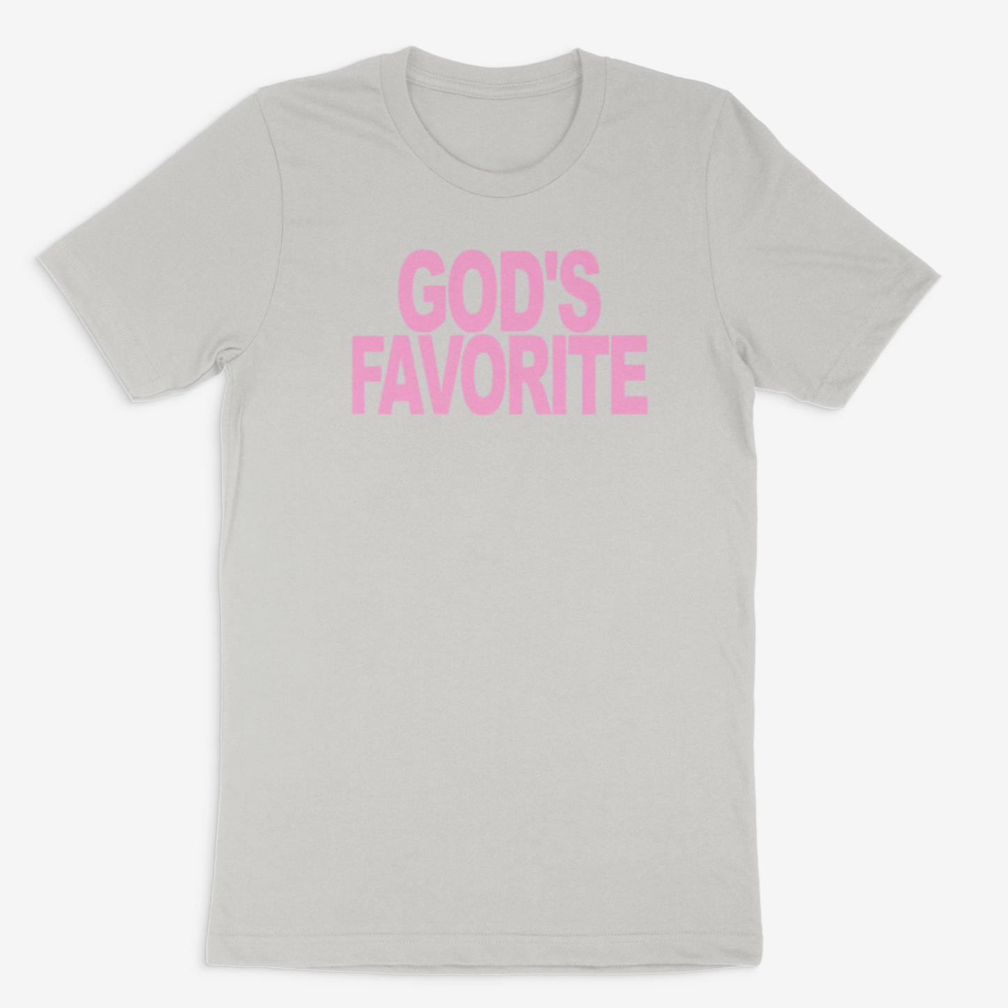 God's Favorite Bold Tee (Pink)