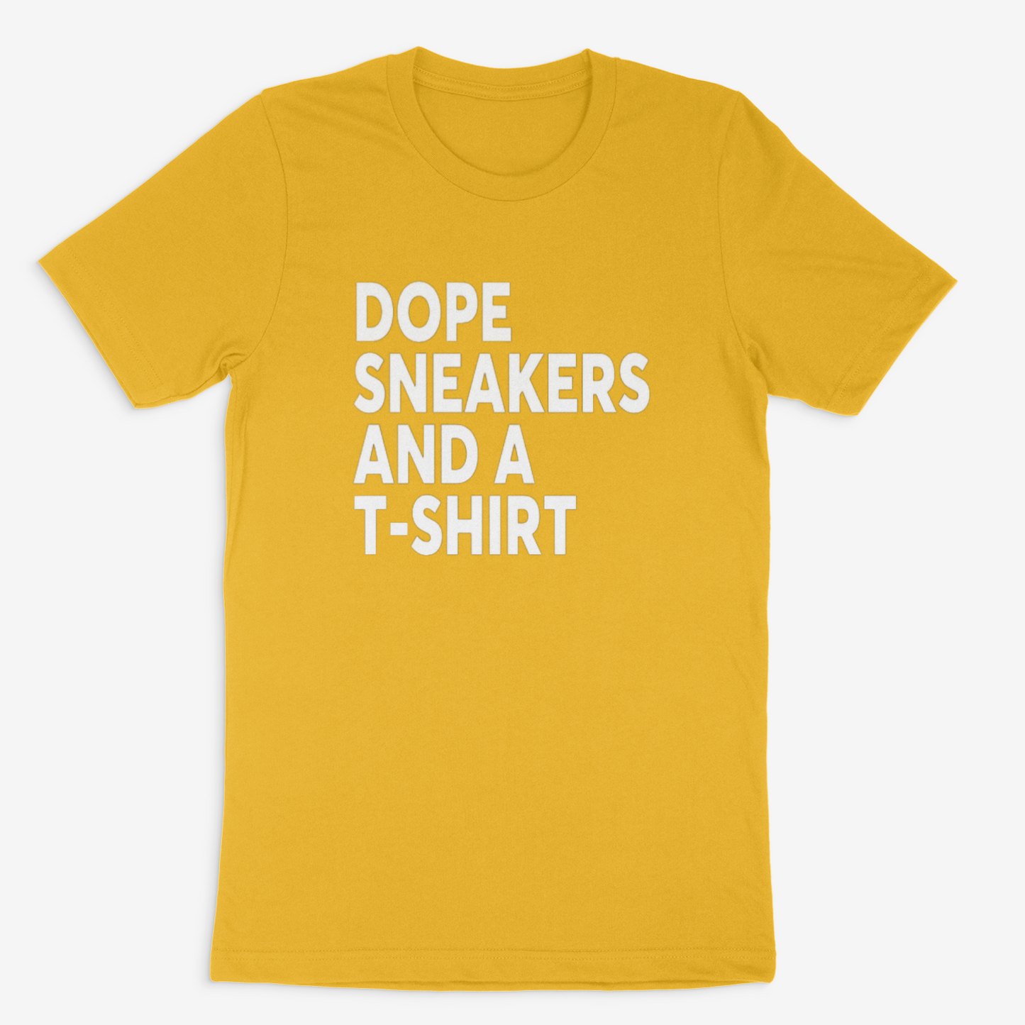 Dope Sneakers and a T-Shirt