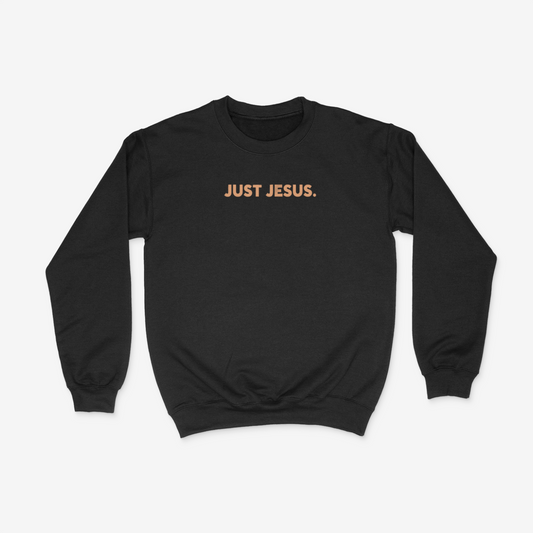 Just Jesus Crewneck (Tan)