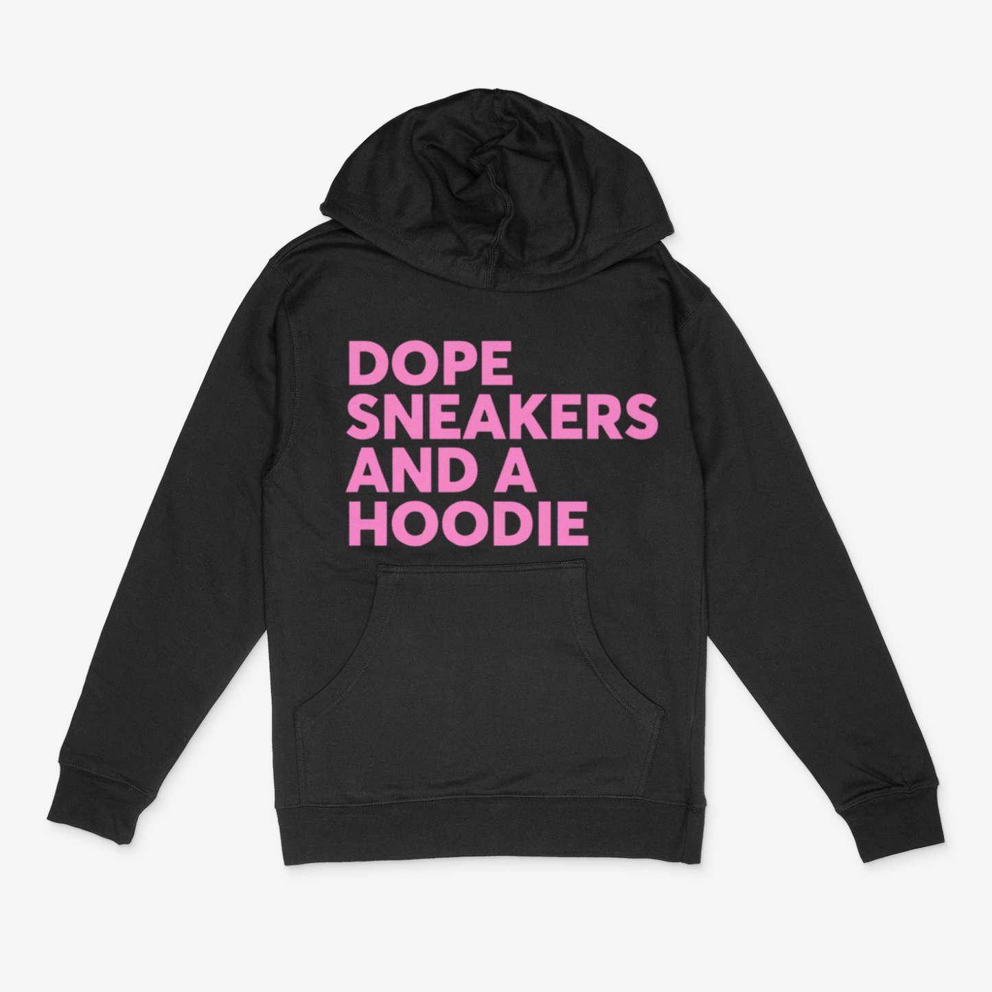 Dope Sneakers and A Hoodie (Pink)