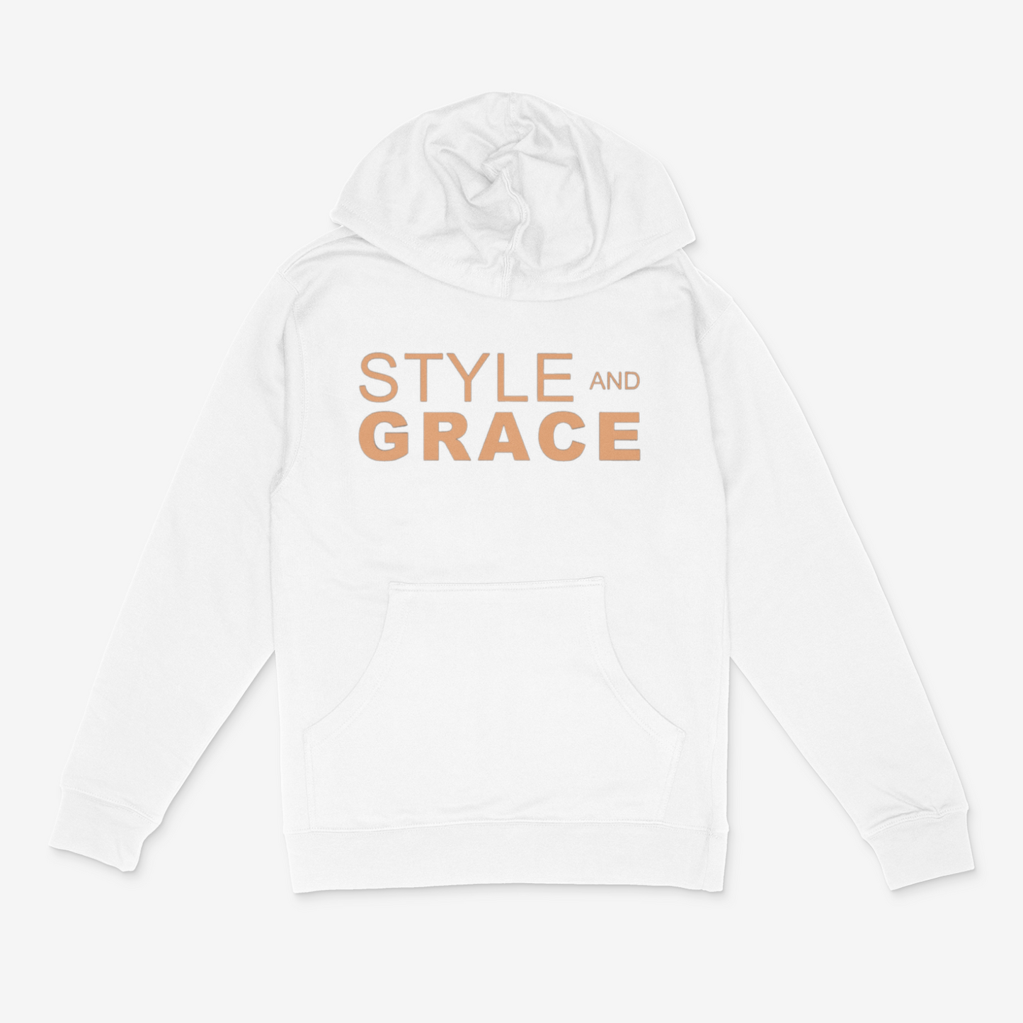 Style & Grace Logo Hoodie (Tan)